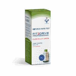 Test multidrogue - Test salivaire rapide - A l'usage des entreprises - Fit2Drive PRO