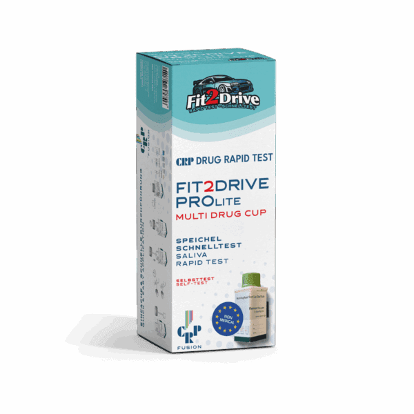 Test multidrogue - Test salivaire rapide - Usage domestique - Fit2Drive PROlite