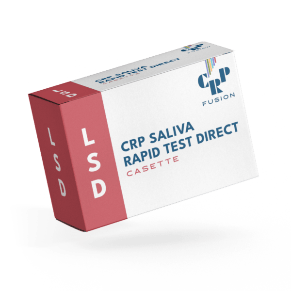 Cassette de test rapide de dépistage de drogues - Test salivaire LSD - Usage domestique - 10ng/ml