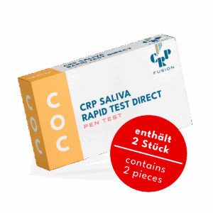 Test rapide de dépistage de drogues - Test salivaire de cocaïne - Usage domestique - 20ng/ml - 2Pcs.