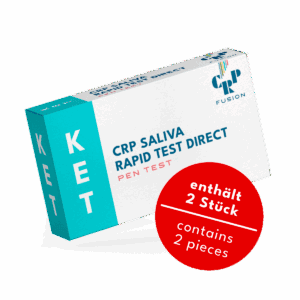 Test rapide de dépistage de drogues - Test salivaire de kétamine - Usage domestique - 50ng/ml - 2Pcs.