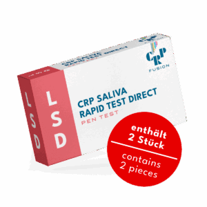 Test rapide de dépistage de drogues - Test salivaire LSD - Usage domestique - 10ng/ml - 2Pcs.
