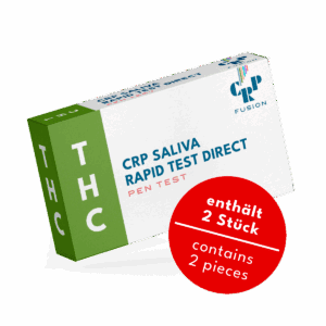 Test rapide de dépistage de drogues - Test salivaire de dépistage de marijuana - Usage domestique - 12ng/ml - 2Pcs.