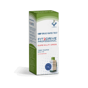 Test multidrogue - Test salivaire rapide - A l'usage des entreprises - Fit2Drive PRO