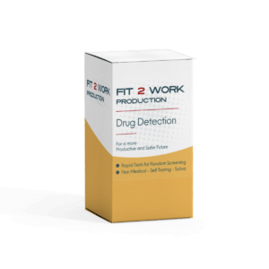 Test multi-drogues - Test salivaire rapide - A l'usage des entreprises - Fit2Work Production PRO